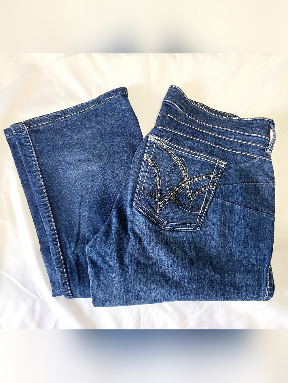 Wrangler Q-baby Women's Jeans 7/8 X 38